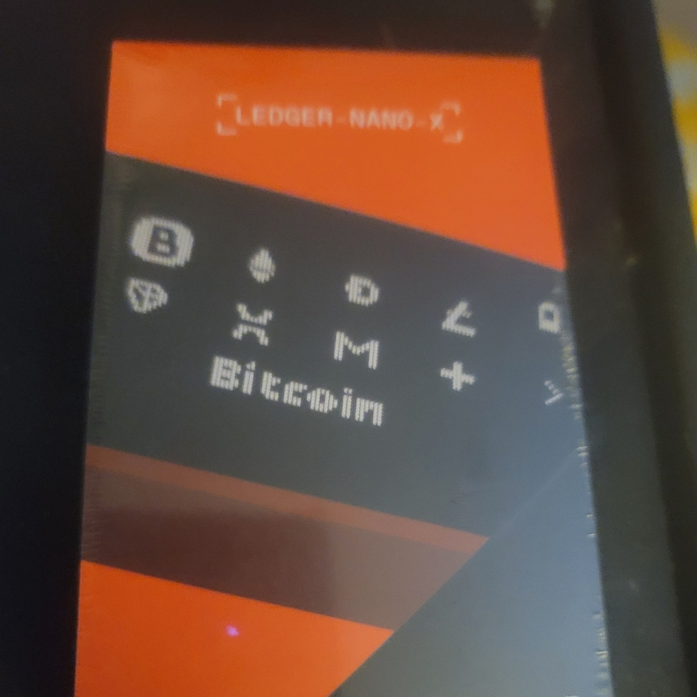 Ledger Nano X Crypto Wallet sealed in package retail $150